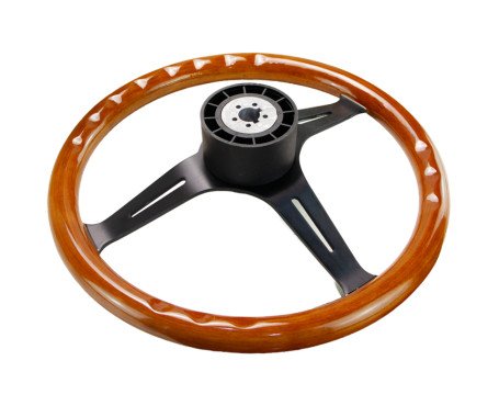 AAA - Marine Wooden Steering Wheel